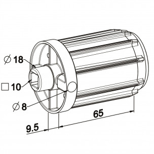 Embout de tube Zurfluh Feller