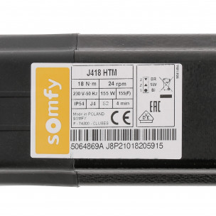 Moteur Somfy J4 HTM J418 18/24