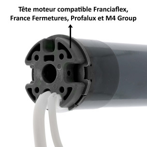 Moteur Franciaflex Well radio 6/16 ZF54