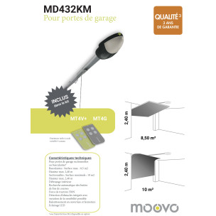 Kit de motorisation Moovo MD432KM