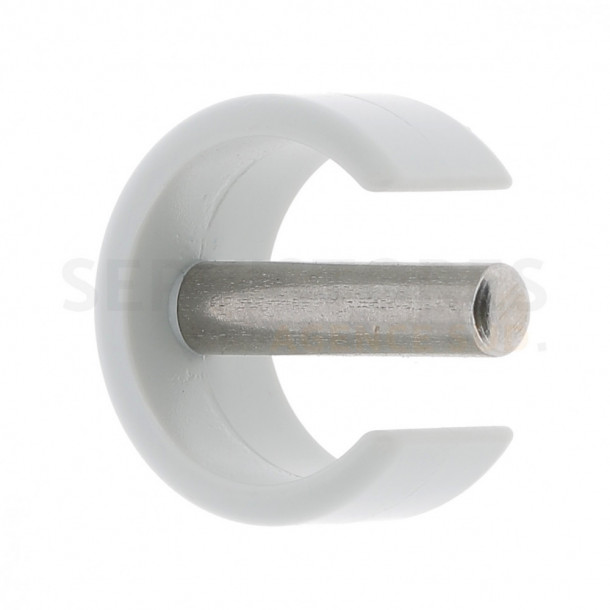 Clips de fixation avec cale pour tubes aluminium - Senga