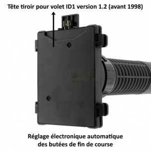 Moteur Bubendorff RG 10Nm pour ID1 version 1.2 (avant 1998)