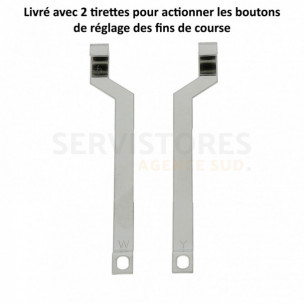 Moteur Somfy LT50 Meteor 20/17 CSI RTS