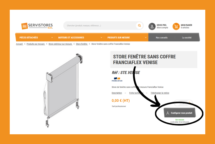 Configurateur store