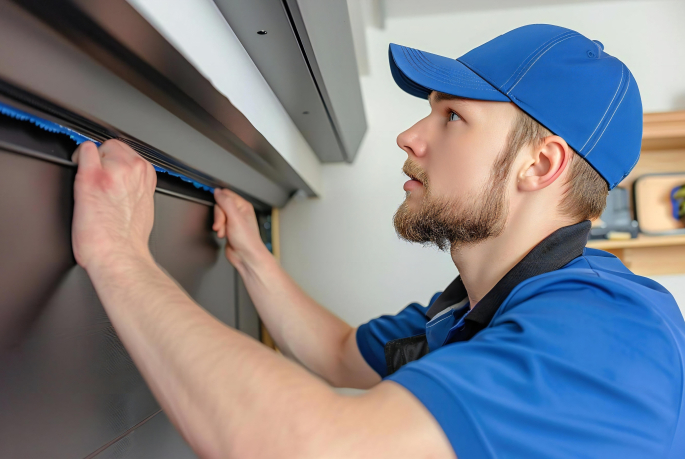 Calfeutrer une porte de garage