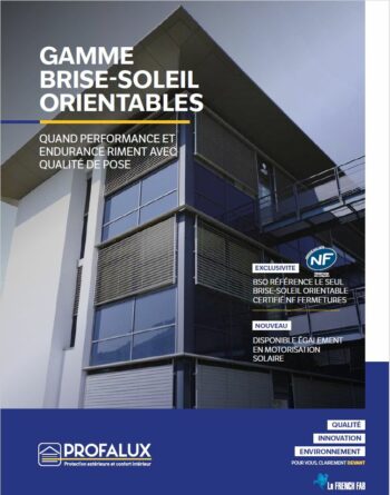 Brochure d'information BSO Profalux