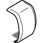 Angle de liaison pour goulotte BSO Profalux